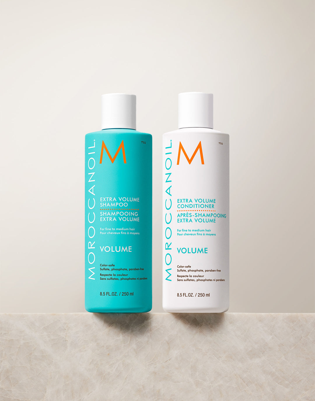 MOROCCANOIL Shampoo & Conditioner - Volume hot - 1liter each