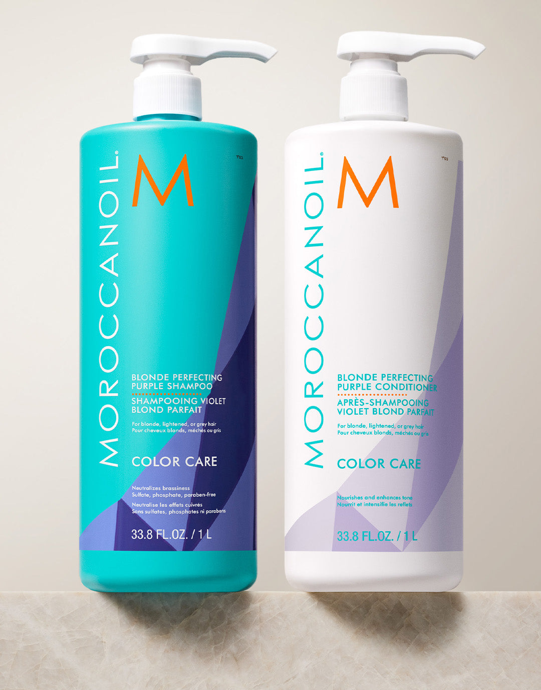 MOROCCANOIL Purple deals Shampoo & Conditioner - 1L each