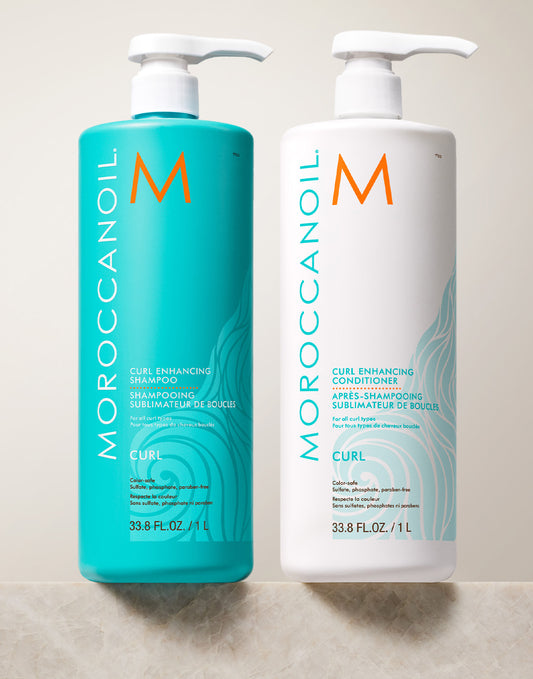 Curl Enhancing Shampoo & Conditioner Liter Bundle