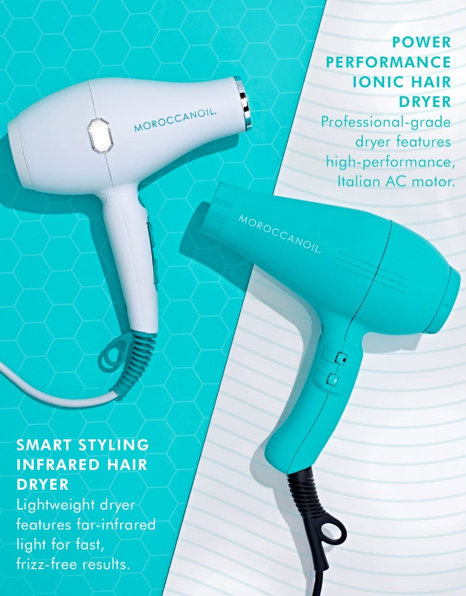 MoroccanOil Heated shops Brush Hair Tool